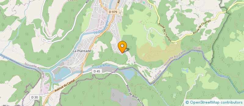 localisation de l'entreprise SOCIETE CIVILE IMMOBILIERE RAIDEN  BORT LES ORGUES