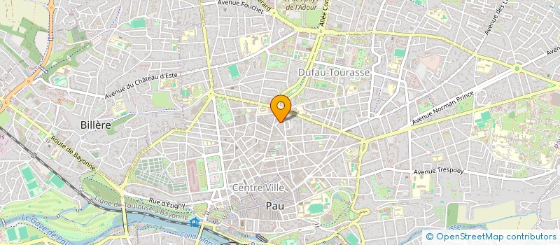 localisation de l'entreprise SOCIETE CIVILE IMMOBILIERE RAVEL à PAU