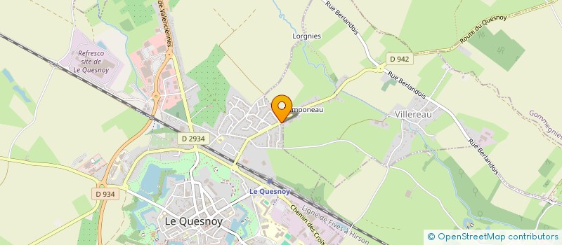localisation de l'entreprise SOCIETE CIVILE IMMOBILIERE RBFI ET PAR ABREVIATION SCI RBFI à VILLEREAU