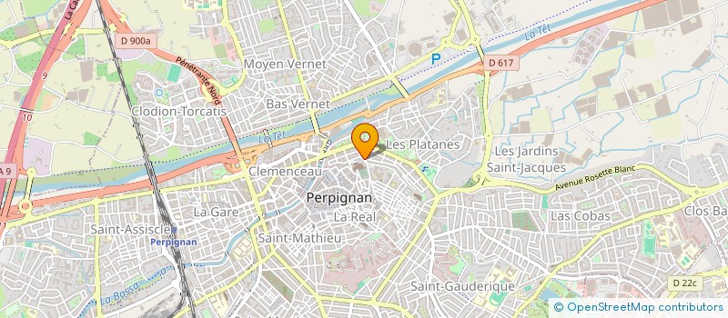localisation de l'entreprise SOCIETE CIVILE IMMOBILIERE RBSN  PERPIGNAN