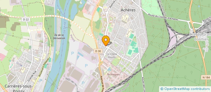 localisation de l'entreprise SOCIETE CIVILE IMMOBILIERE RD à ACHERES