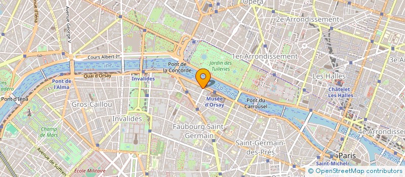 localisation de l'entreprise SOCIETE CIVILE IMMOBILIERE RDS HOLDING 1  PARIS