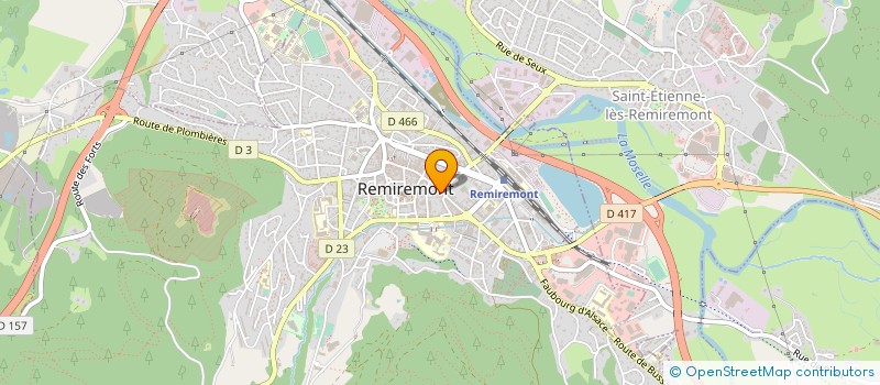 localisation de l'entreprise SOCIETE CIVILE IMMOBILIERE REAL IMMO  REMIREMONT