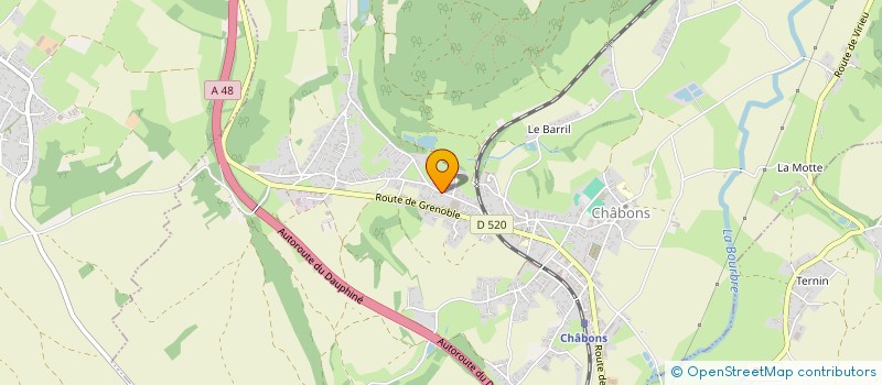 localisation de l'entreprise SOCIETE CIVILE IMMOBILIERE REDHOME  CHABONS