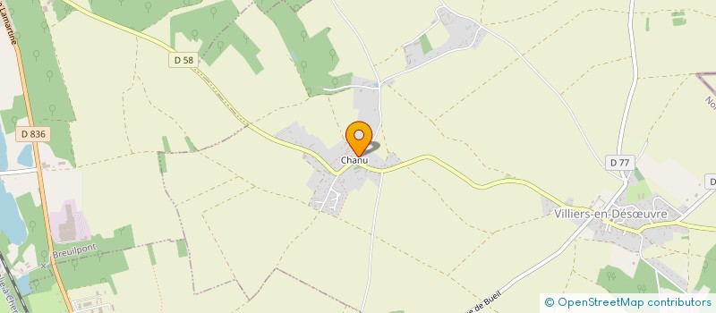 localisation de l'entreprise SOCIETE CIVILE IMMOBILIERE RELAX  VILLIERS-EN-DESUVRE