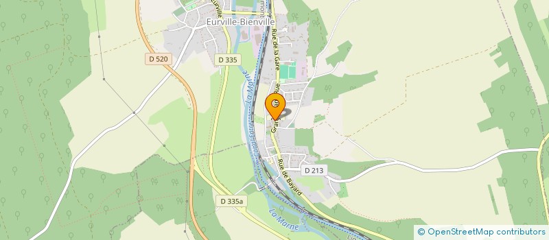 localisation de l'entreprise SOCIETE CIVILE IMMOBILIERE RENE à EURVILLE-BIENVILLE