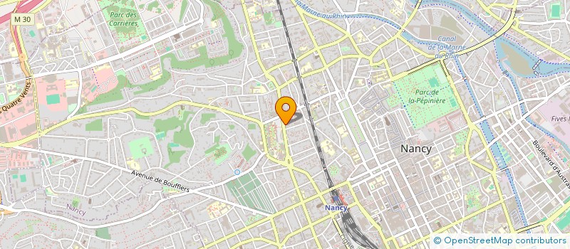 localisation de l'entreprise SOCIETE CIVILE IMMOBILIERE RENNECOURT ET PAR ABREVIATION SCI RENNECOURT  NANCY