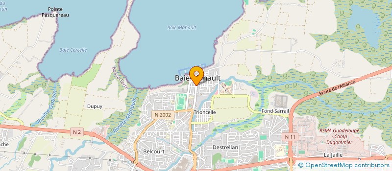localisation de l'entreprise SOCIETE CIVILE IMMOBILIERE REPUBLIQUE à BAIE-MAHAULT