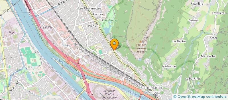 localisation de l'entreprise SOCIETE CIVILE IMMOBILIERE RESISTANCE  SAINT-MARTIN-LE-VINOUX