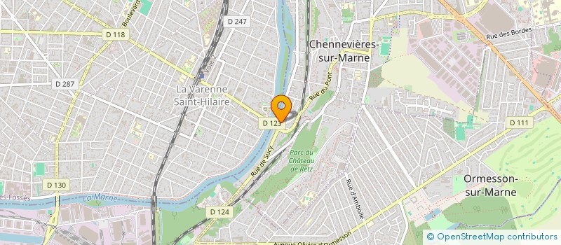 localisation de l'entreprise SOCIETE CIVILE IMMOBILIERE RESYL  CHENNEVIERES-SUR-MARNE