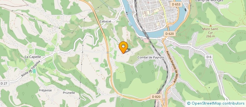 localisation de l'entreprise SOCIETE CIVILE IMMOBILIERE RG-EVOLUTION  CAHORS