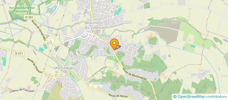 localisation de l'entreprise SOCIETE CIVILE IMMOBILIERE RG PARTNERS à BEAUMONT-LES-VALENCE