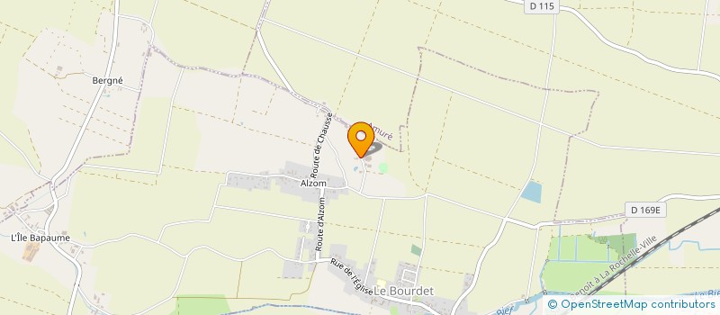 localisation de l'entreprise SOCIETE CIVILE IMMOBILIERE RICH  LE BOURDET