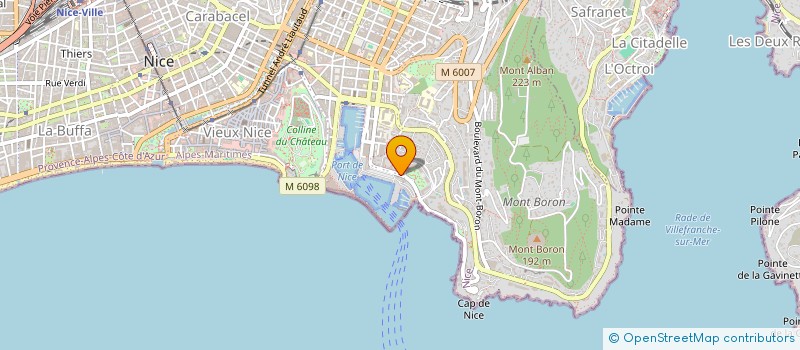 localisation de l'entreprise SOCIETE CIVILE IMMOBILIERE RIDO à NICE