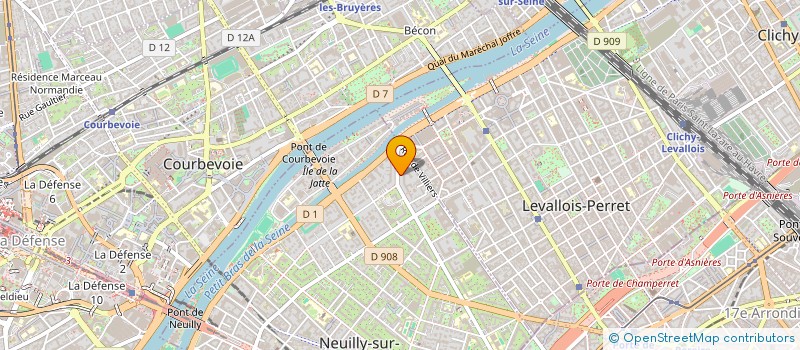 localisation de l'entreprise SOCIETE CIVILE IMMOBILIERE RIL LONGCHAMP à NEUILLY-SUR-SEINE