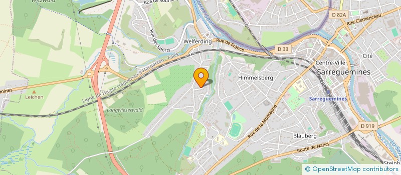 localisation de l'entreprise SOCIETE CIVILE IMMOBILIERE RIPRO 57 à SARREGUEMINES