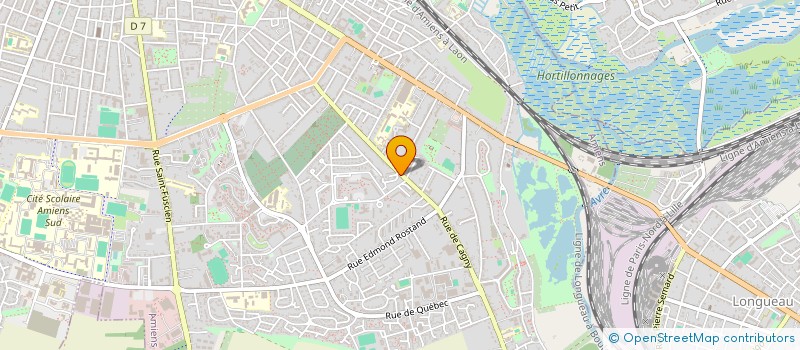 localisation de l'entreprise SOCIETE CIVILE IMMOBILIERE RIVE GAUCHE à AMIENS