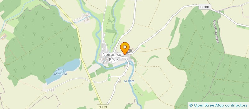 localisation de l'entreprise SOCIETE CIVILE IMMOBILIERE ROBADEY FILLES  NOIRON-SUR-BEZE