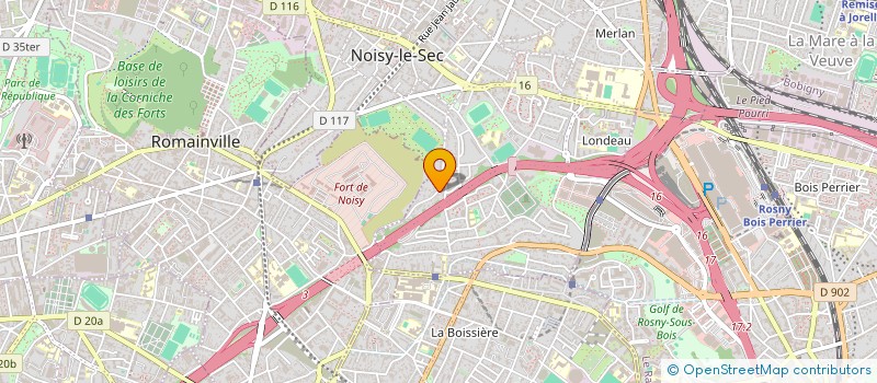 localisation de l'entreprise SOCIETE CIVILE IMMOBILIERE ROBERTIMMO à NOISY-LE-SEC