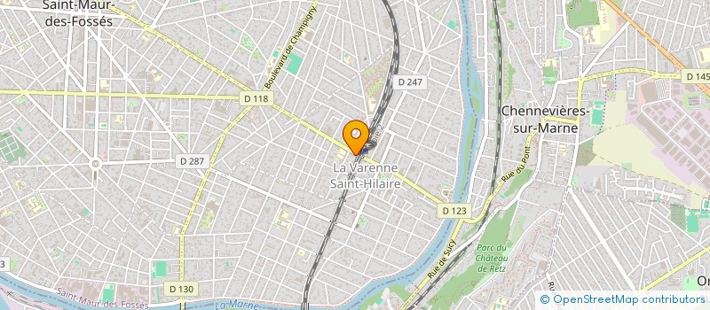 localisation de l'entreprise SOCIETE CIVILE IMMOBILIERE ROBGIL à SAINT-MAUR-DES-FOSSES