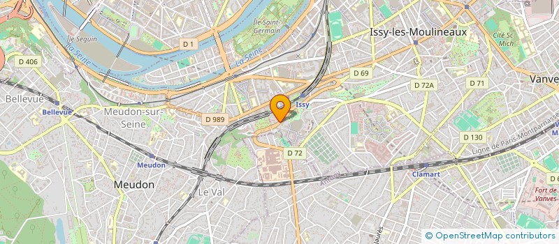 localisation de l'entreprise SOCIETE CIVILE IMMOBILIERE RODIN 2025 à ISSY-LES-MOULINEAUX