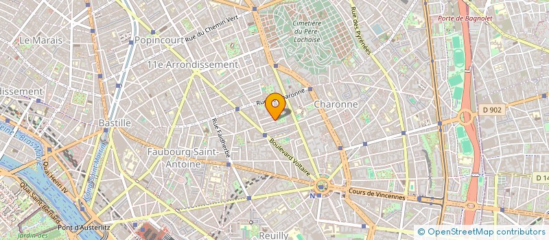 localisation de l'entreprise SOCIETE CIVILE IMMOBILIERE ROLI-YORGISI  PARIS