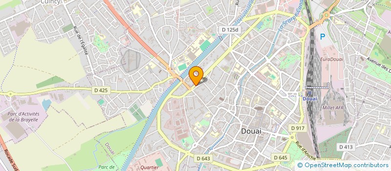 localisation de l'entreprise SOCIETE CIVILE IMMOBILIERE ROMA à DOUAI