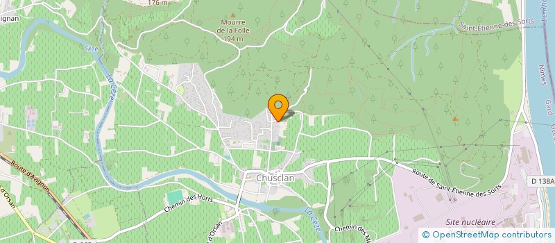 localisation de l'entreprise SOCIETE CIVILE IMMOBILIERE ROMAE  CHUSCLAN