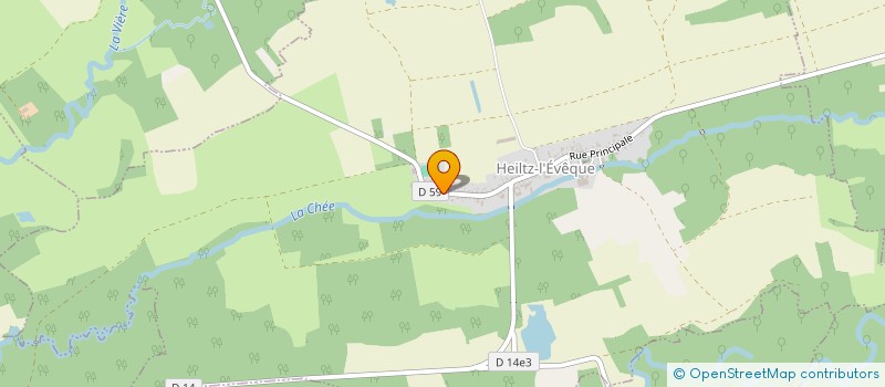 localisation de l'entreprise SOCIETE CIVILE IMMOBILIERE ROMANA  HEILTZ-L'EVEQUE