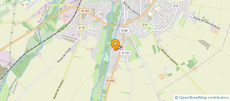 localisation de l'entreprise SOCIETE CIVILE IMMOBILIERE ROMANE à ISSOUDUN