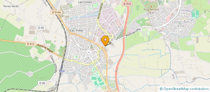 localisation de l'entreprise SOCIETE CIVILE IMMOBILIERE ROMCA  ELNE