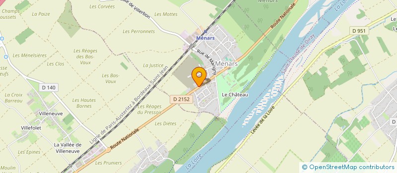 localisation de l'entreprise SOCIETE CIVILE IMMOBILIERE RONCHAR  MENARS