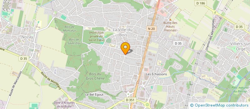 localisation de l'entreprise SOCIETE CIVILE IMMOBILIERE ROSALINDA  LA VILLE-DU-BOIS