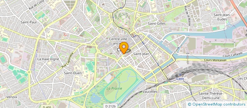 localisation de l'entreprise SOCIETE CIVILE IMMOBILIERE ROYAL DEMOLOMBE  CAEN
