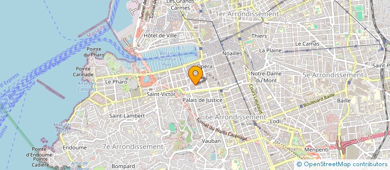 localisation de l'entreprise SOCIETE CIVILE IMMOBILIERE RUBEN à MARSEILLE