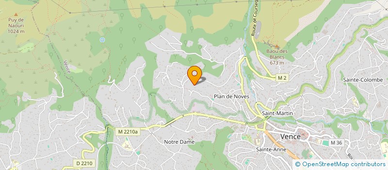 localisation de l'entreprise SOCIETE CIVILE IMMOBILIERE RUDEL-MATISSE  VENCE