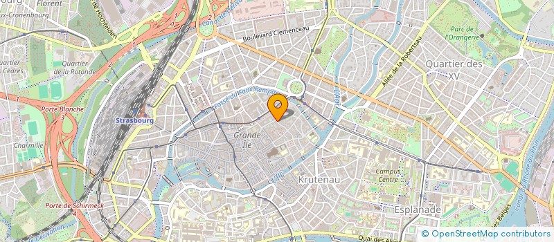 localisation de l'entreprise SOCIETE CIVILE IMMOBILIERE RUE DE L'ANCIENNE ECOLE  STRASBOURG