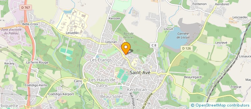 localisation de l'entreprise SOCIETE CIVILE IMMOBILIERE RUE DU DOCTEUR PETIT  SAINT-AVE