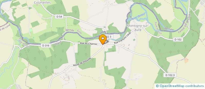 localisation de l'entreprise SOCIETE CIVILE IMMOBILIERE RUEL à MONTIGNY-SUR-AVRE