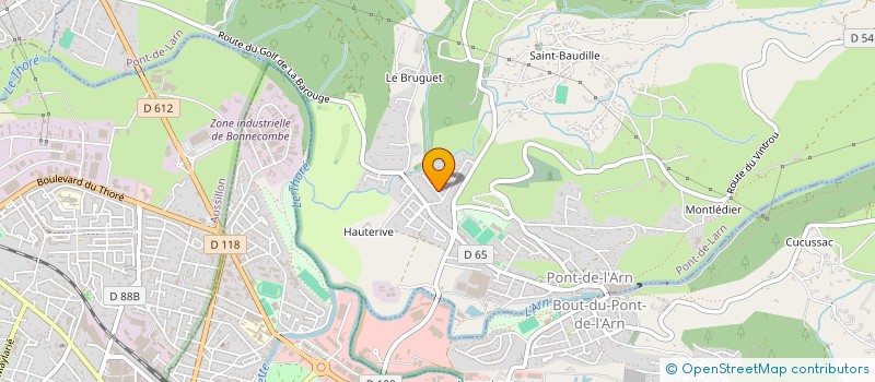 localisation de l'entreprise SOCIETE CIVILE IMMOBILIERE RYBEN  PONT-DE-LARN