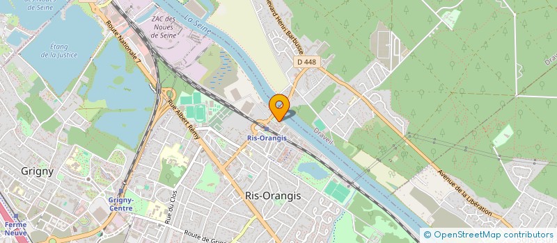 localisation de l'entreprise SOCIETE CIVILE IMMOBILIERE RYU-SUR-SEINE à RIS-ORANGIS