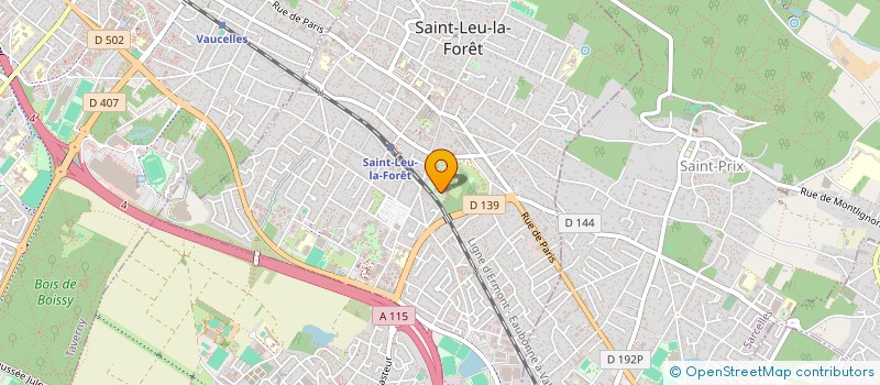 localisation de l'entreprise SOCIETE CIVILE IMMOBILIERE S.A.J.P. DU 39 FAUBOURG SAINT DENIS PARIS 10EME  SAINT-LEU-LA-FORET