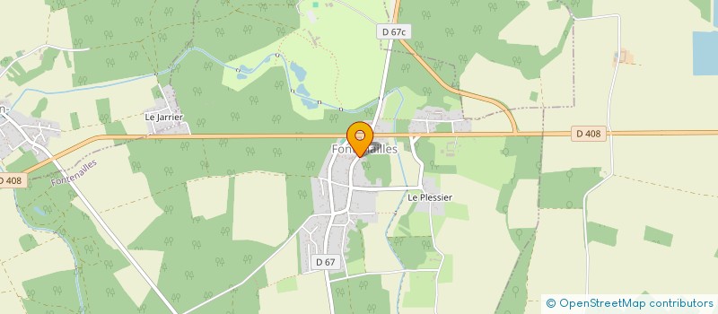 localisation de l'entreprise SOCIETE CIVILE IMMOBILIERE S.A.M  FONTENAILLES