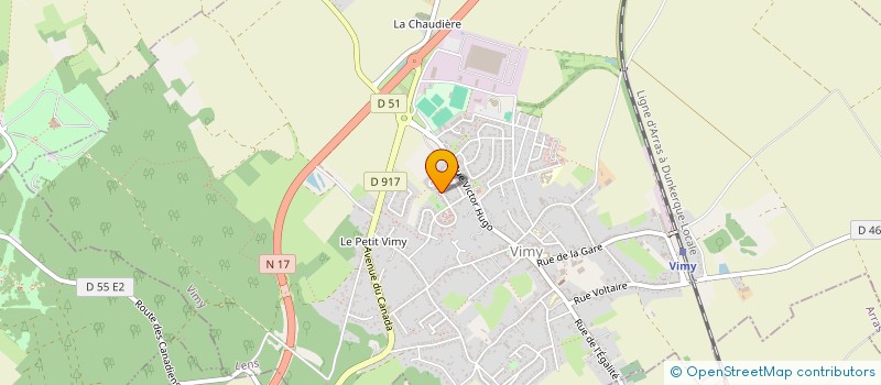 localisation de l'entreprise SOCIETE CIVILE IMMOBILIERE S.A.M à VIMY