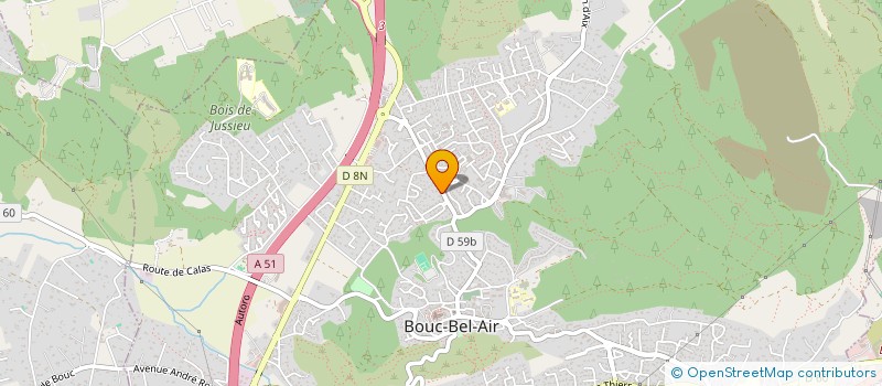 localisation de l'entreprise SOCIETE CIVILE IMMOBILIERE S&B IMMOBILIER à BOUC-BEL-AIR