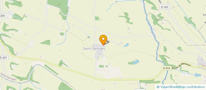 localisation de l'entreprise SOCIETE CIVILE IMMOBILIERE S D à SAINT-GEORGES