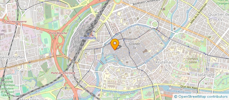 localisation de l'entreprise SOCIETE CIVILE IMMOBILIERE S.H.O. CO à STRASBOURG