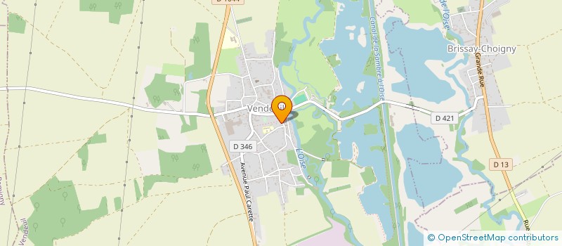 localisation de l'entreprise SOCIETE CIVILE IMMOBILIERE S.M.G. IMMOBILIER  BRUYERES-ET-MONTBERAULT