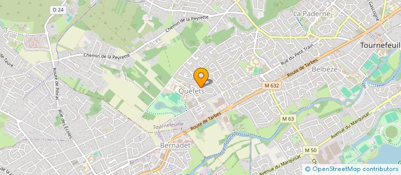 localisation de l'entreprise SOCIETE CIVILE IMMOBILIERE S N E E  TOURNEFEUILLE