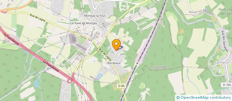 localisation de l'entreprise SOCIETE CIVILE IMMOBILIERE SAD à VILLEVAUDE